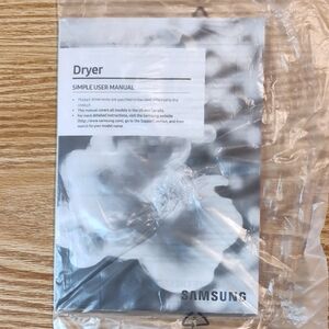 Samsung User Manual in Black and White